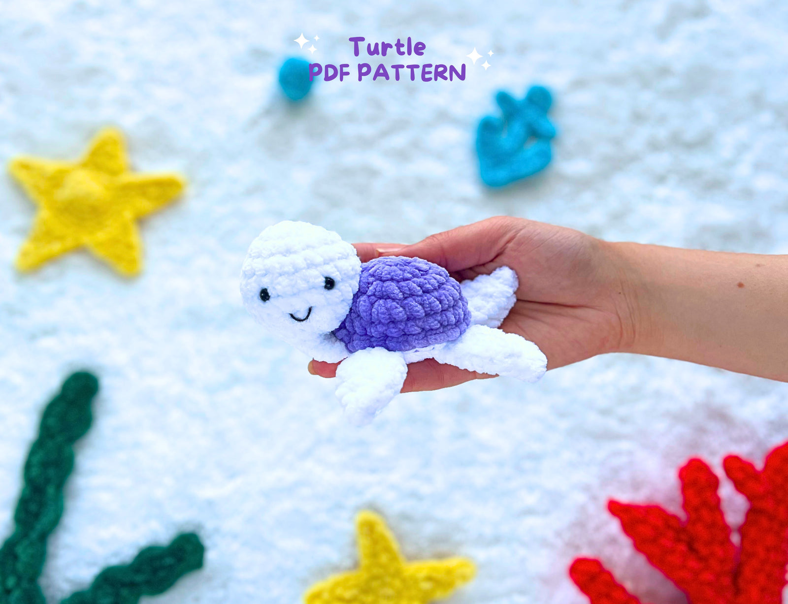 turtle crochet pattern, sea animals pattern, ocean toys pattern, turtle pattern, turtle amigurumi, turtle plush pattern