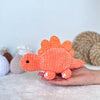 dinosaur crochet pattern, stegosaurus crochet, dinosaur plush pattern, dinosaur amigurumi, PDF crochet pattern