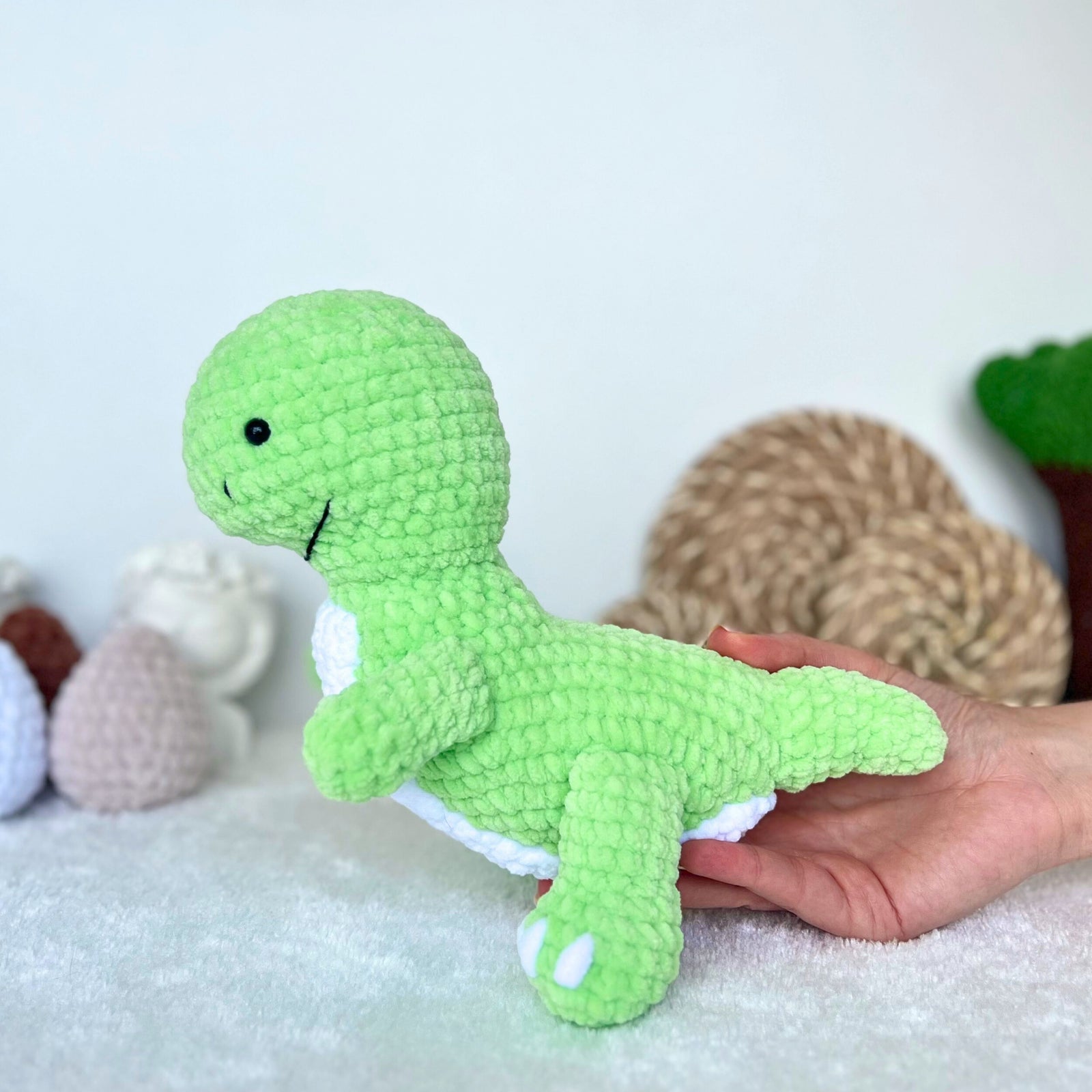 trex crochet pattern, dinosaur crochet pattern, dinosaur plush pattern, dinosaur amigurumi, dinosaur pattern, PDF crochet pattern