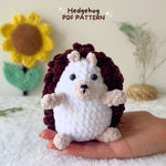 Hedgehog -Häkelmuster, Hedgehog Amigurumi -Muster, PDF -Häkelmuster