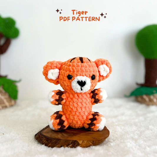 Tiger crochet pattern, Safari animals crochet pattern, amigurumi pattern, tiger pattern, Plush pattern, Plush toys