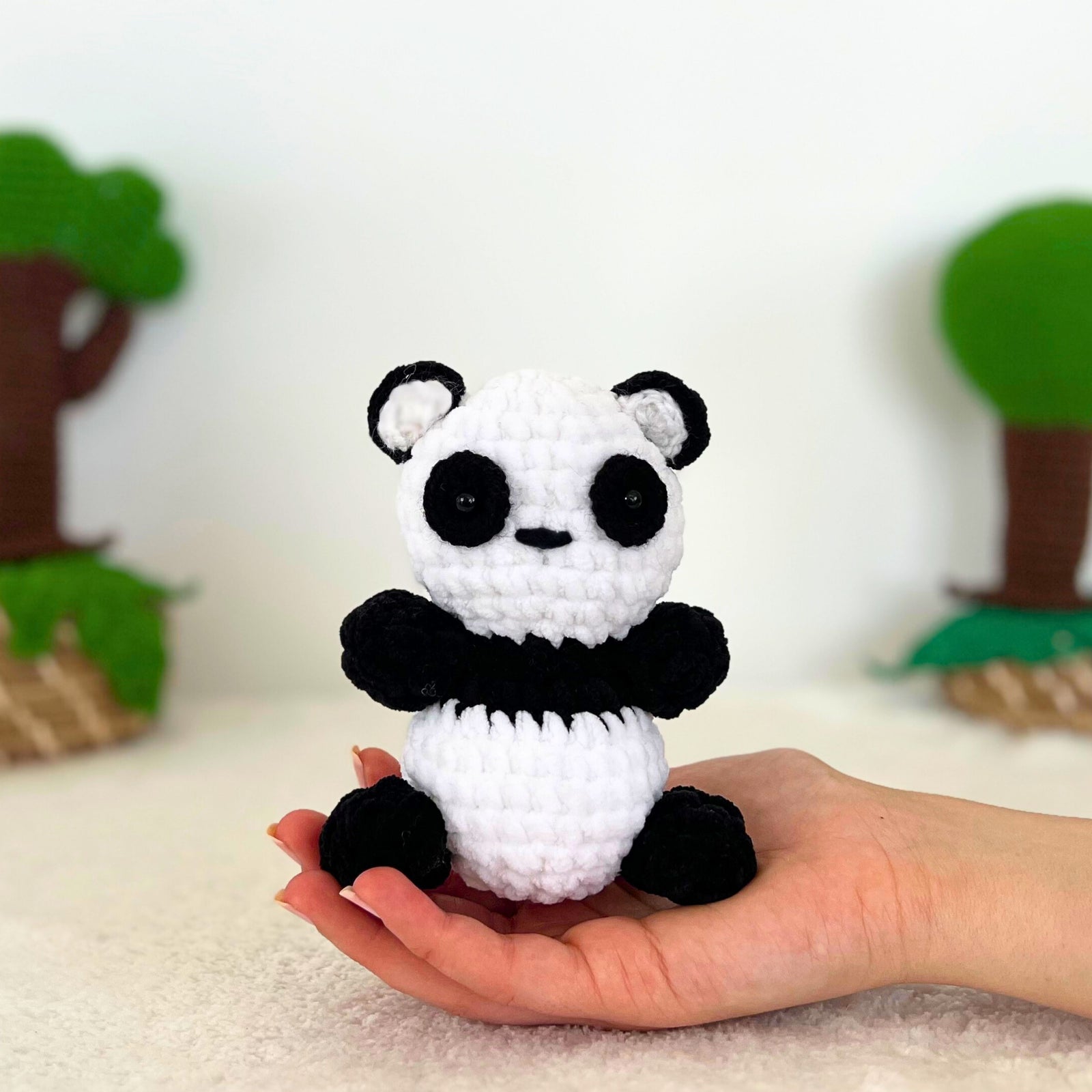 Panda crochet pattern, Safari animals crochet pattern, amigurumi pattern, panda pattern, Plush pattern, Plush toys