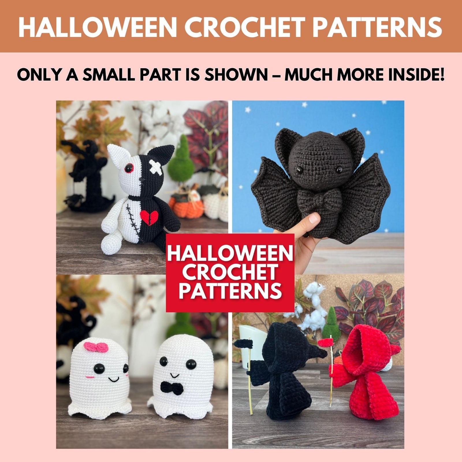 All-in-One Crochet Bundle, 900+ Crochet Patterns, Includes Crochet Project Tools & Crochet GuideBook