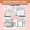 All-in-One Crochet Bundle, 900+ Crochet Patterns, Includes Crochet Project Tools & Crochet GuideBook
