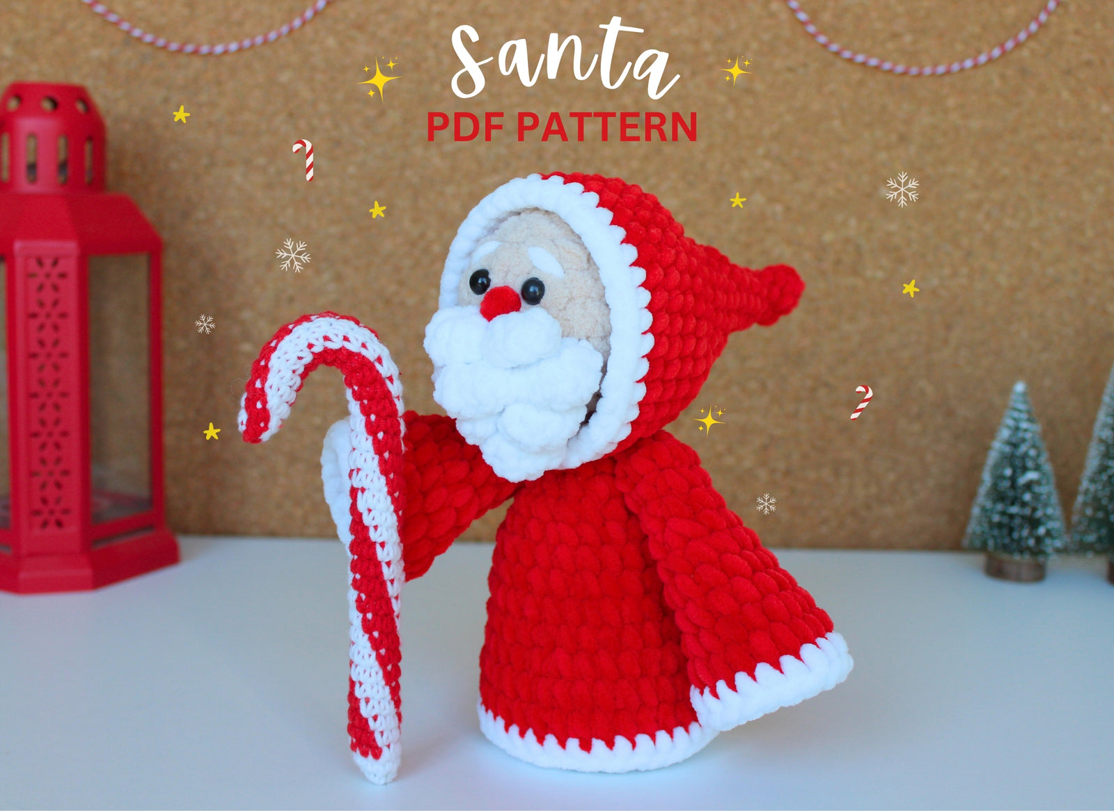 Christmas Santa Crochet Pattern, Crochet Pattern Christmas, Santa Grim Reaper, Christmas Toys, Christmas Gift