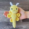 Dragonfly Crochet pattern, Daisy Dragonfly crochet, Amigurumi plush pattern, Beginner Amigurumi pattern, Crochet kids pattern, PDF in ENG