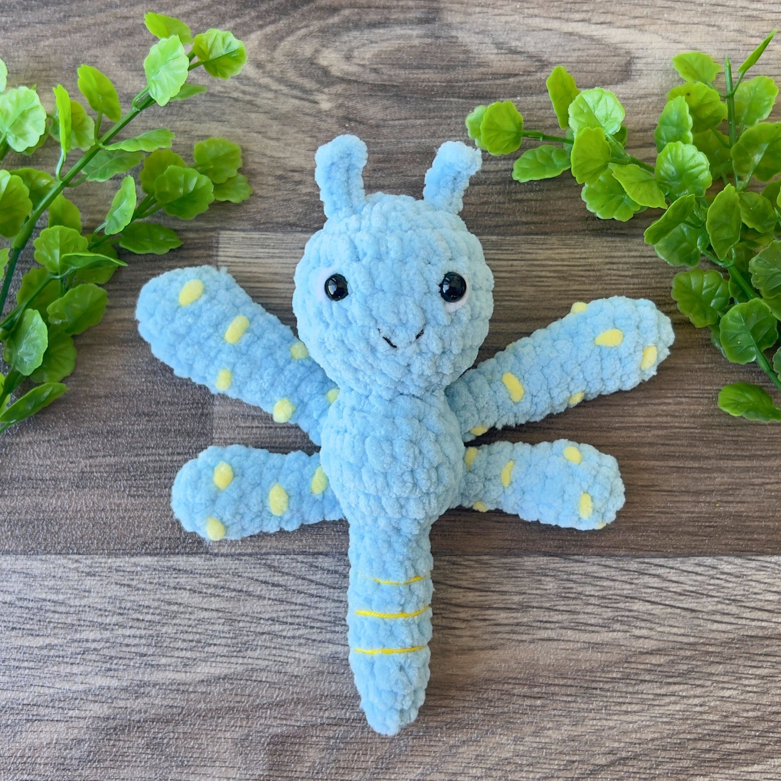 Dragonfly Crochet pattern, Daisy Dragonfly crochet, Amigurumi plush pattern, Beginner Amigurumi pattern, Crochet kids pattern, PDF in ENG