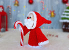 Christmas Santa Crochet Pattern, Crochet Pattern Christmas, Santa Grim Reaper, Christmas Toys, Christmas Gift