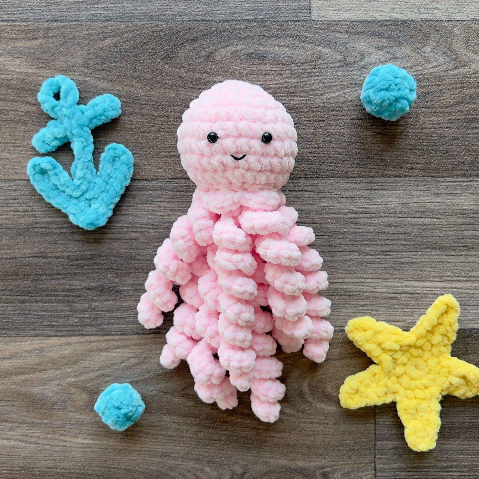 Sea Animals Crochet Patterns, 7 in 1  Ocean Patterns, Amigurumi Patterns, PDF pattern