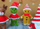 Christmas Crochet Patterns, 6 in 1 Crochet Patterns, Grinch Crochet, Gnome Crochet, PDF pattern