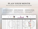 Social Media Content Planner, Social Media Management Template Calendar, 2025 Digital Planner, ADHD Social Media Planner