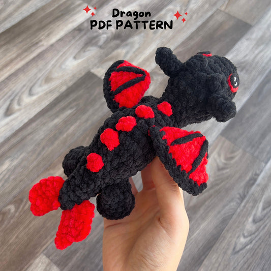 FREE Dragon Crochet Pattern PDF| English