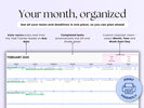 Crochet Project Tracker Pro, Excel -Tabelle Task Priority Tracker, Google Sheets to Do List