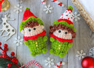 Christmas Elf Crochet Pattern,  Crochet Pattern Christmas, 4 in 1 Elf Amigurumi Pattern, Christmas Toys, Christmas Gift