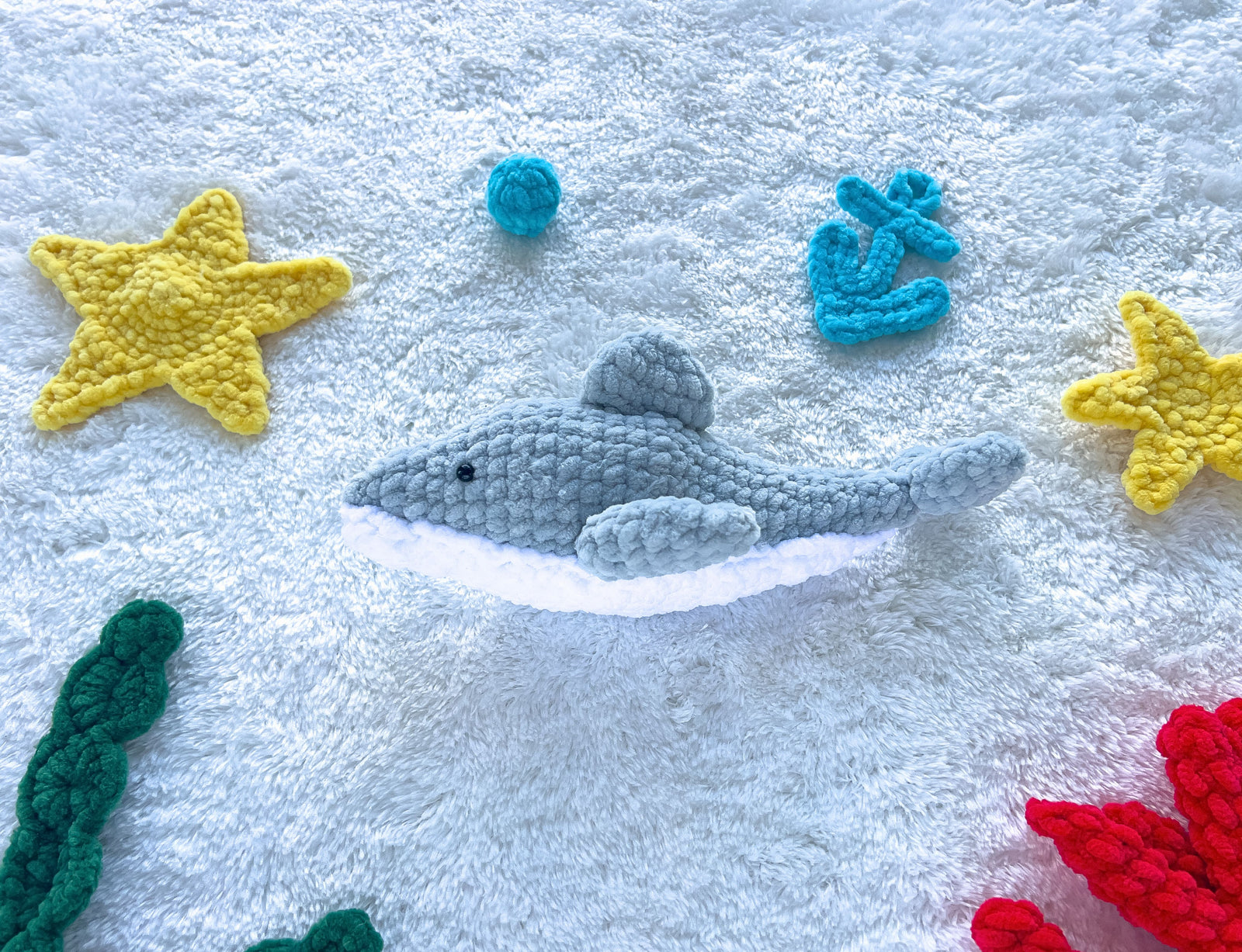 dolphin crochet pattern, sea animals pattern, ocean toys pattern, dolphin pattern, dolphin amigurumi, dolphin plush pattern