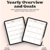 Goodnotes Planner, Monthly Digital Planner, Goodnotes Template, iPad Planner, Digital Journal Pdf