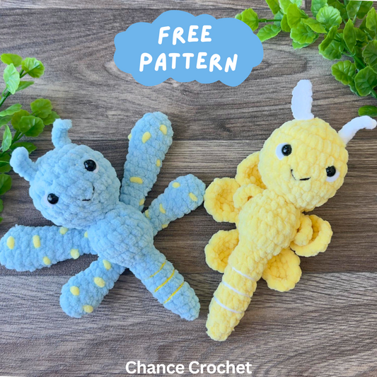 FREE DragonFly Crochet Pattern PDF| English