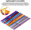 14 PCS Crochet Hooks Set, High Quality Coloured Aluminum Ergonomic Handle Crochet, Hook Needles for Arthritic Hands 2-10mm