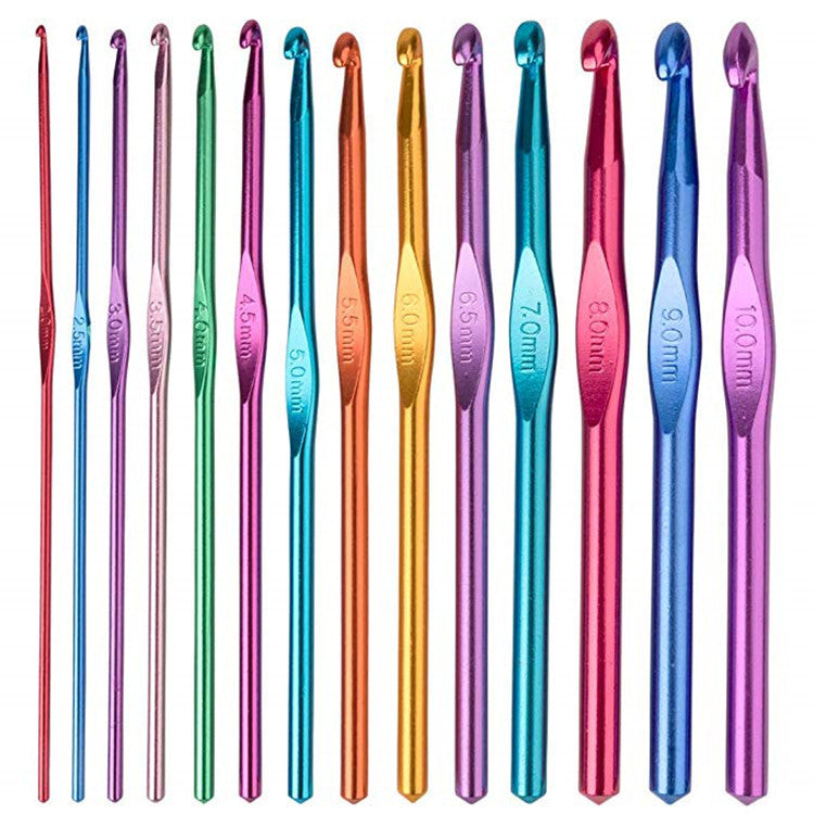 100 Pcs Crochet Hooks Set, Crochet Hooks Kit with Storage Case, Crochet Needles Set, Ergonomic Knitting Needles Blunt Needles Stitch Marker DIY Hand Knitting Craft Art Tools for Beginners-Rose